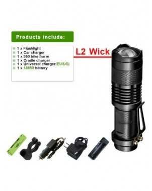 XHP199 High Power LED Flashlight 18650 Or 26650 Battery XHP50.2