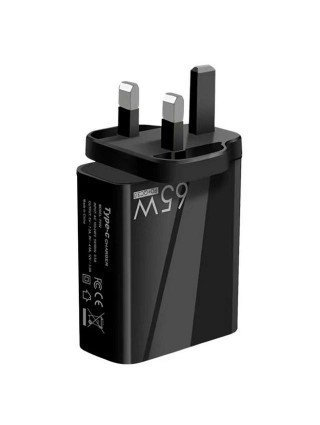 Mobiliųjų telefonų priedai-Įkrovikliai-65 W USB tipo C įkroviklis USB greito įkrovimo 3.0 5