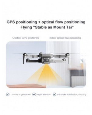 Fotoaparatai ir Kameros-Filmuojantys Dronai-K80Air 2S GPS dronas 4K Profesionalus EIS HD