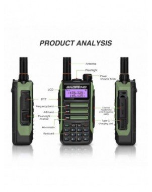 Communication Equipments-Walkie Talkie-BaoFeng UV-16 Pro Mate