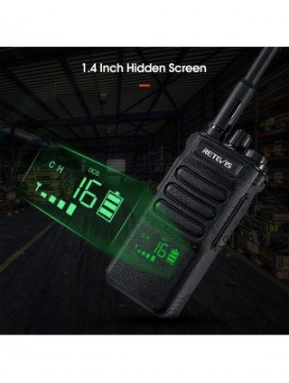 Ryšių įranga-Racijos-10W Retevis Walkie Talkie Long Range RT86 Walkie-talkie 1/2 vnt dvipusis