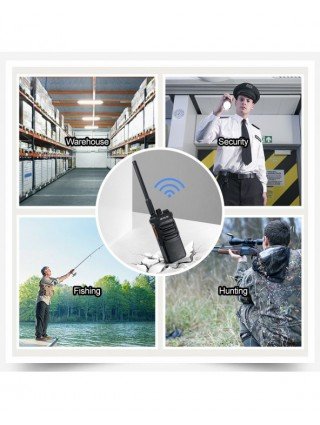 Ryšių įranga-Racijos-10W Retevis Walkie Talkie Long Range RT86 Walkie-talkie 1/2 vnt dvipusis