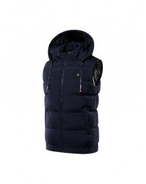 Outerwear & Jackets-Jackets-Electric Heated Hooded Vest Thermal