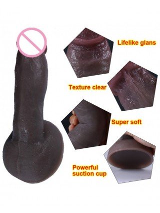Vibratoriai, Dildo-Tikroviški-9 Styles New Real Skin Dildo