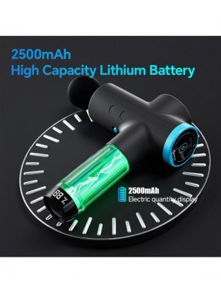Sveikata-Masažas ir atsipalaidavimas-BOOSTER M2-12V LCD ekranas masažo pistoletas profesionalus