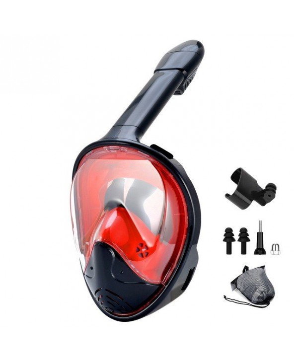 Swimming-Swimming-Full Face Snorkel Mask with Detachable Camera Swimming-Swimming-Full Face Snorkel Mask with Detachable Camera