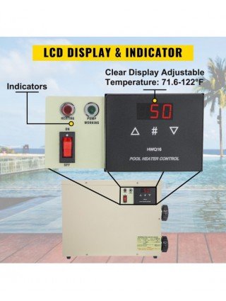 Home Improvement-Hardware-11KW 220V Electric Digital Water