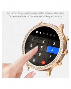 Išmanioji elektronika-Išmanieji laikrodžiai-LIGE Fashion 2023 Bluetooth Call Moteriškas