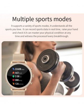 Išmanioji elektronika-Išmanieji laikrodžiai-LIGE Fashion 2023 Bluetooth Call Moteriškas