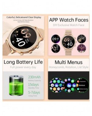 Smart Electronics-Smart Watches-LIGE Fashion 2023 Bluetooth