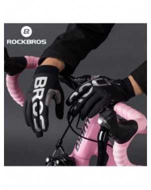 ROCKBROS Bicycle Gloves Unisex Touchscreen Windproof Full