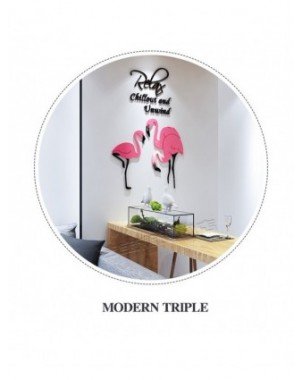 Furniture-Home Furniture-Nordic Flamingo 3D Wall Sticker For