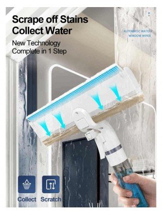 Household Items-Sweepers & Mops-4 in 1 Window Cleaner Window