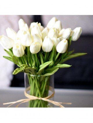 Celebrations-Artificial & Dried Flowers-10PCS Tulip Artificial
