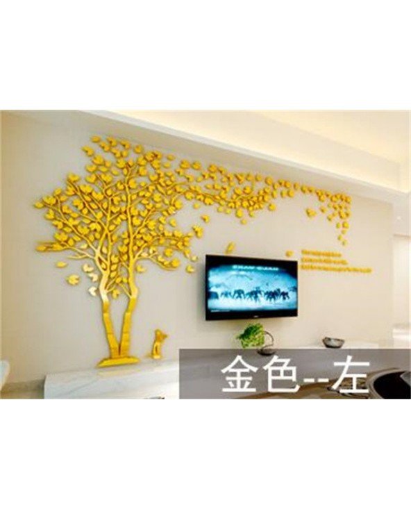 Furniture-Home Furniture-DIY Large Art Mirror Wall Stickers