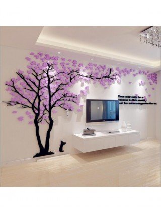Furniture-Home Furniture-DIY Large Art Mirror Wall Stickers