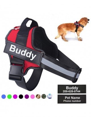 For pets-Stuff for dogs-Personalized Dog Harness NO PULL