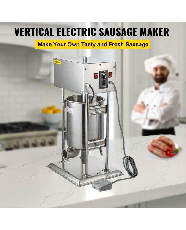 Home Improvement-Kitchen Fixtures-10L Electric Sausage Stuffer