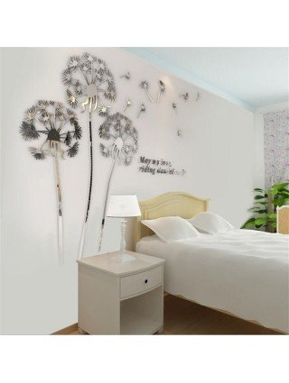 Furniture-Home Furniture-Dandelion Wallpaper Mural Modern