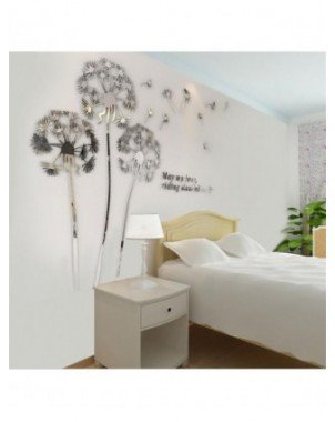 Furniture-Home Furniture-Dandelion Wallpaper Mural Modern