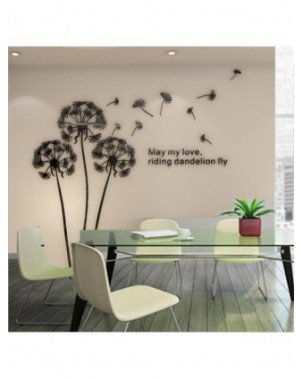 Furniture-Home Furniture-Dandelion Wallpaper Mural Modern