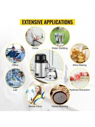 Home Improvement-Kitchen Fixtures-4L Water Distiller Filter