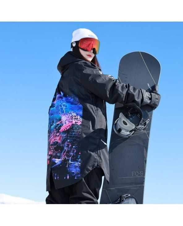 Men's Women's Ski Pants Winter Warm Windproof Waterproof