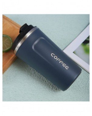 Kitchen-Drinkware-Mug Coffee Cup with Cover Stainless Steel