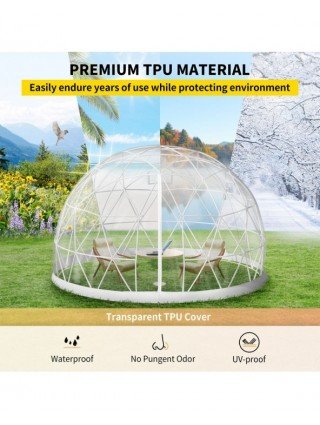 Garden Supplies-Other items-Igloo Dome Bubble Tent12ft