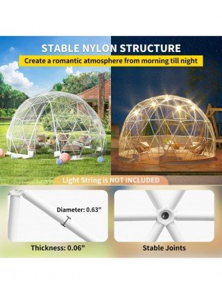 Garden Supplies-Other items-Igloo Dome Bubble Tent12ft