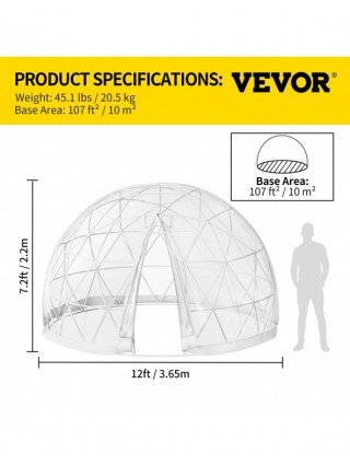 Garden Supplies-Other items-Igloo Dome Bubble Tent12ft