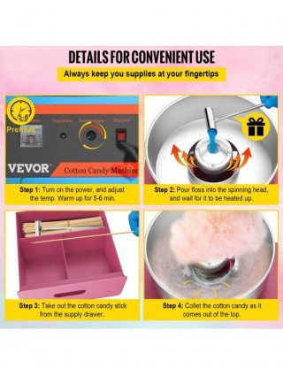 Home Improvement-Kitchen Fixtures-Cotton Candy Machine Candy