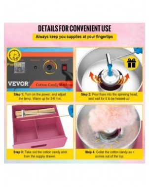 Home Improvement-Kitchen Fixtures-Cotton Candy Machine Candy