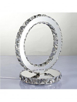 Indoor Lighting-Night Lights-Modern stainless steel crystal