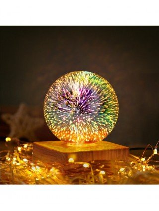 Indoor Lighting-Night Lights-moonlux 3D Firework Crystal Ball