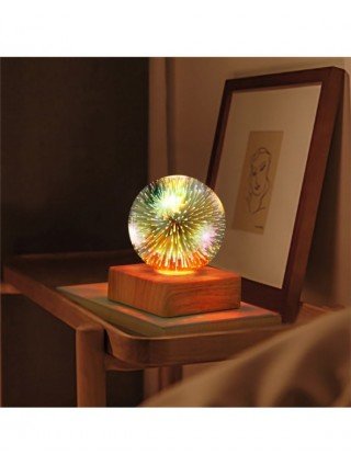Indoor Lighting-Night Lights-moonlux 3D Firework Crystal Ball