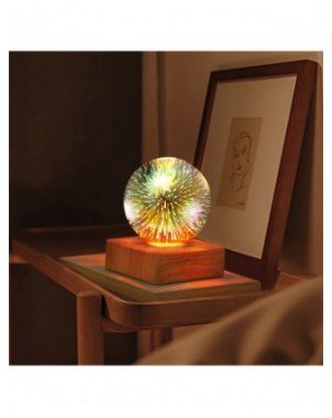 Indoor Lighting-Night Lights-moonlux 3D Firework Crystal Ball