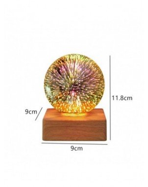Indoor Lighting-Night Lights-moonlux 3D Firework Crystal Ball