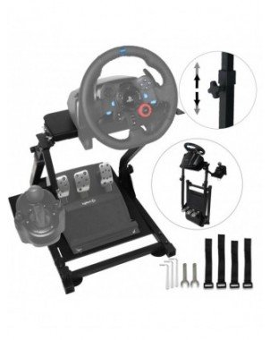 Video Games-Steering Wheel-Racing Simulator Self-Career