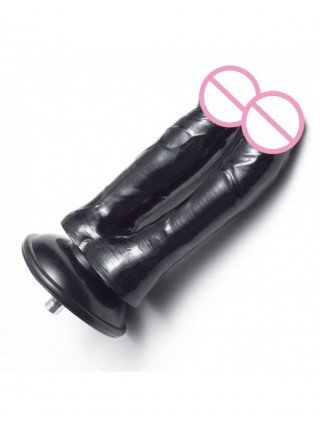 Vibratoriai, Dildo-Dvigubi – klitoriniai-FREDORCH Standartinis silikoninis dvigubas dildo