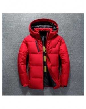 New High Quality White Duck Thick Down Jacket Men Coat Snow