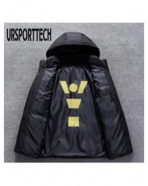 New High Quality White Duck Thick Down Jacket Men Coat Snow