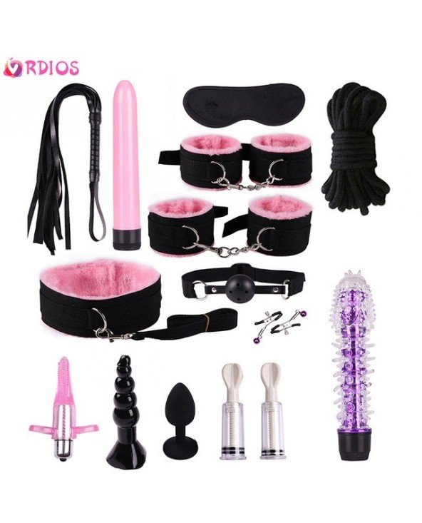 BDSM-Rinkiniai-Sekso produktai Erotiniai žaislai suaugusiesiems Dildo Vibrator Butt Anal Plug