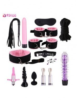 BDSM-Rinkiniai-Sekso produktai Erotiniai žaislai suaugusiesiems Dildo Vibrator Butt Anal Plug