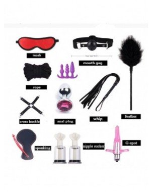 BDSM-Rinkiniai-Sekso produktai Erotiniai žaislai suaugusiesiems Dildo Vibrator Butt Anal Plug