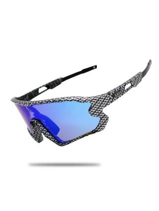 Priedai-Akiniai-5 objektyvo UV400 dviračių akiniai nuo saulės TR90 Sporto dviračių akiniai MTB