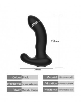 Analiniai žaisliukai-Prostatos masažuokliai-Remote Control