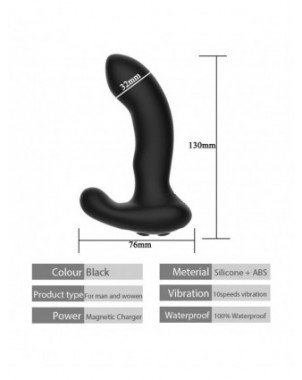 Analiniai žaisliukai-Prostatos masažuokliai-Remote Control