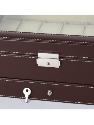 Home Storage-Makeup Organizers-2-Tier 12 Slots Watch Box