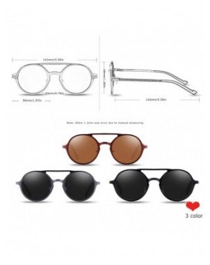 Accessories-Glasses-Retro Goggle Male Round Sunglasses